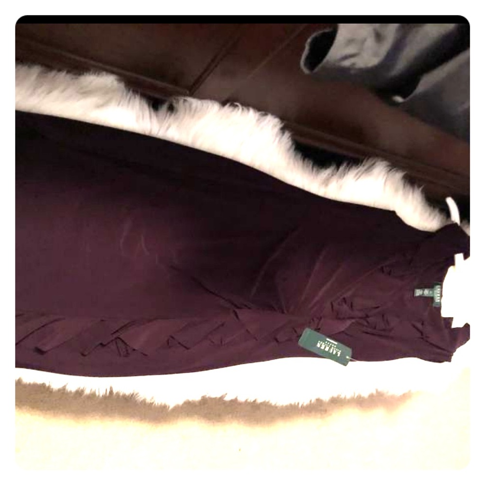 Ralph Lauren purple dress